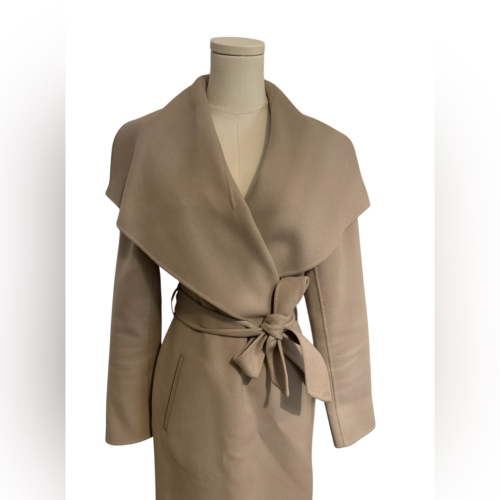Mackage MAI-CN Double-face wool wrap coat - Picture 4 of 12